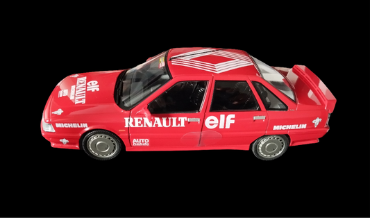 1/18 Renault 21 TURBO Mk.1 – Record de Vitesse sur Glace – 1988 Solido Neuve 
Ref : S1807707