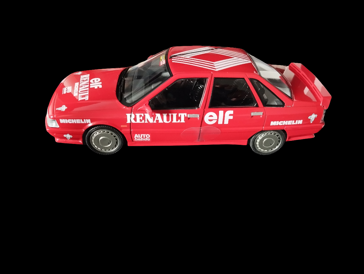 1/18 Renault 21 TURBO Mk.1 – Record de Vitesse sur Glace – 1988 Solido Neuve 
Ref : S1807707