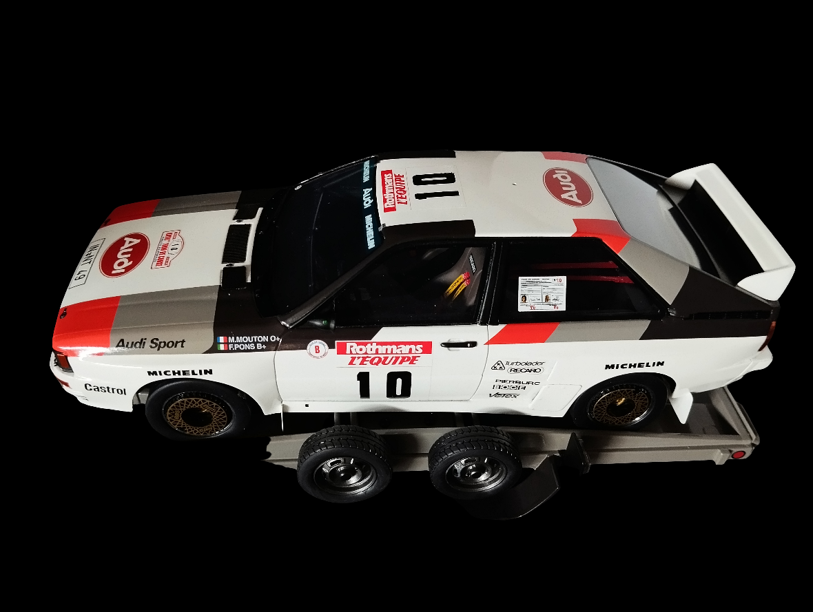 1:18 Pack VW LT35 + Audi Quattro A2 rallye OtT418 Ottomobile Neuf