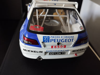 1:18 Peugeot 306 Maxi No 1 Delecour Monte Carlo 1996 Solido Neuve