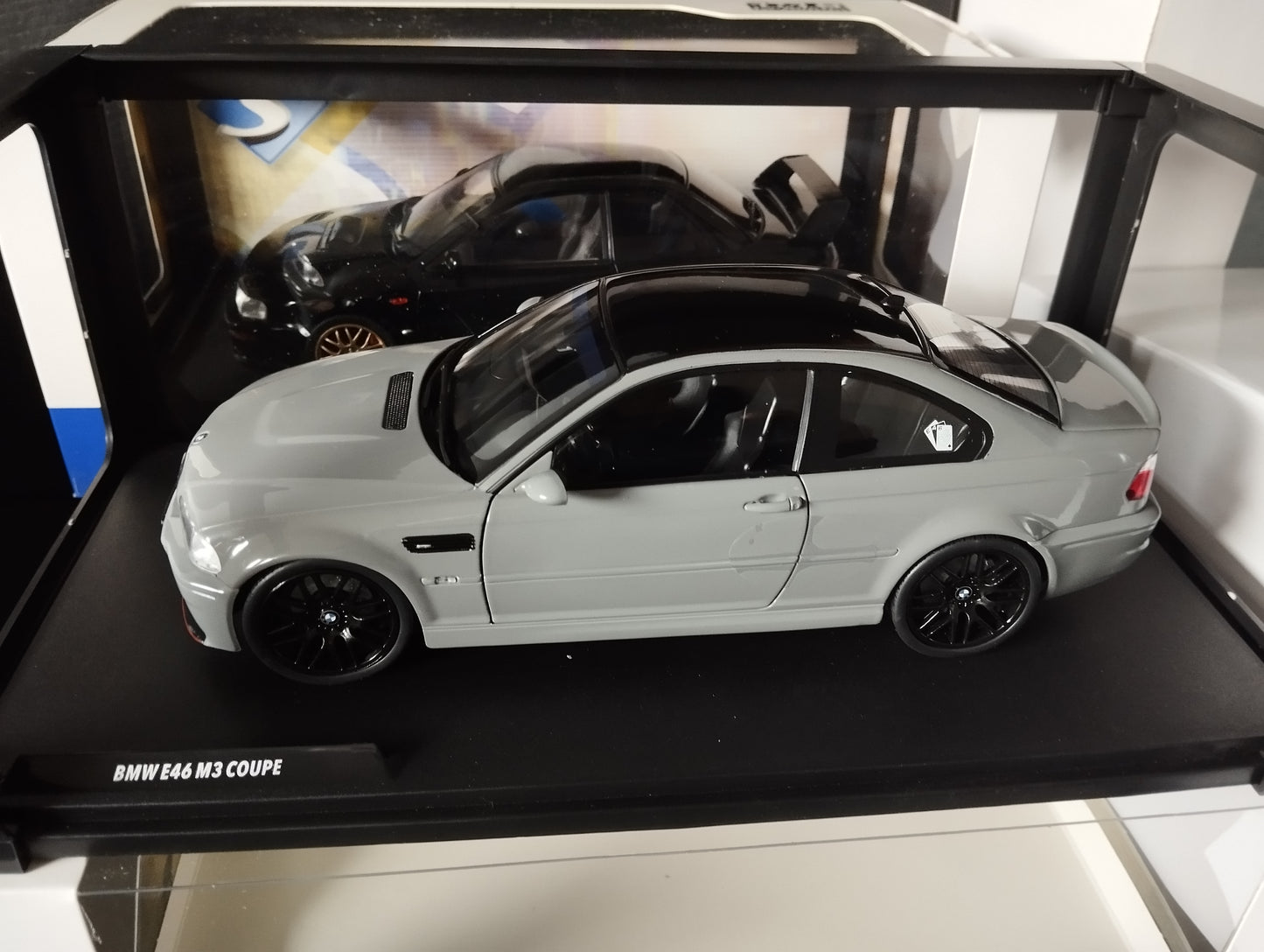 1/18 miniature voiture BMW E46 M3 coupé streetfighters nardo gris Solido Neuve