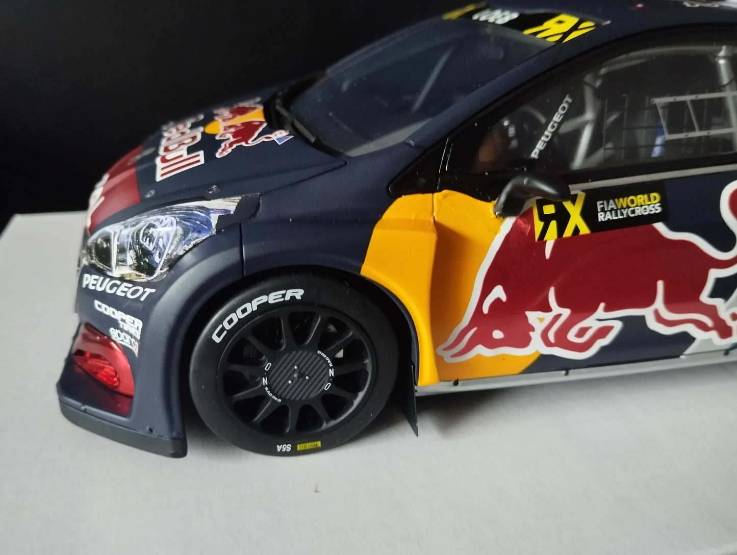 1/18 Peugeot 208 WRX belgium 2018 Ot 455 Ottomobile Neuve