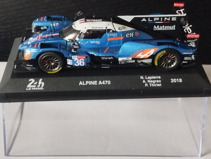 1/43 Alpine A470 24 h du mans hachette italie Gibson 2018 neuve