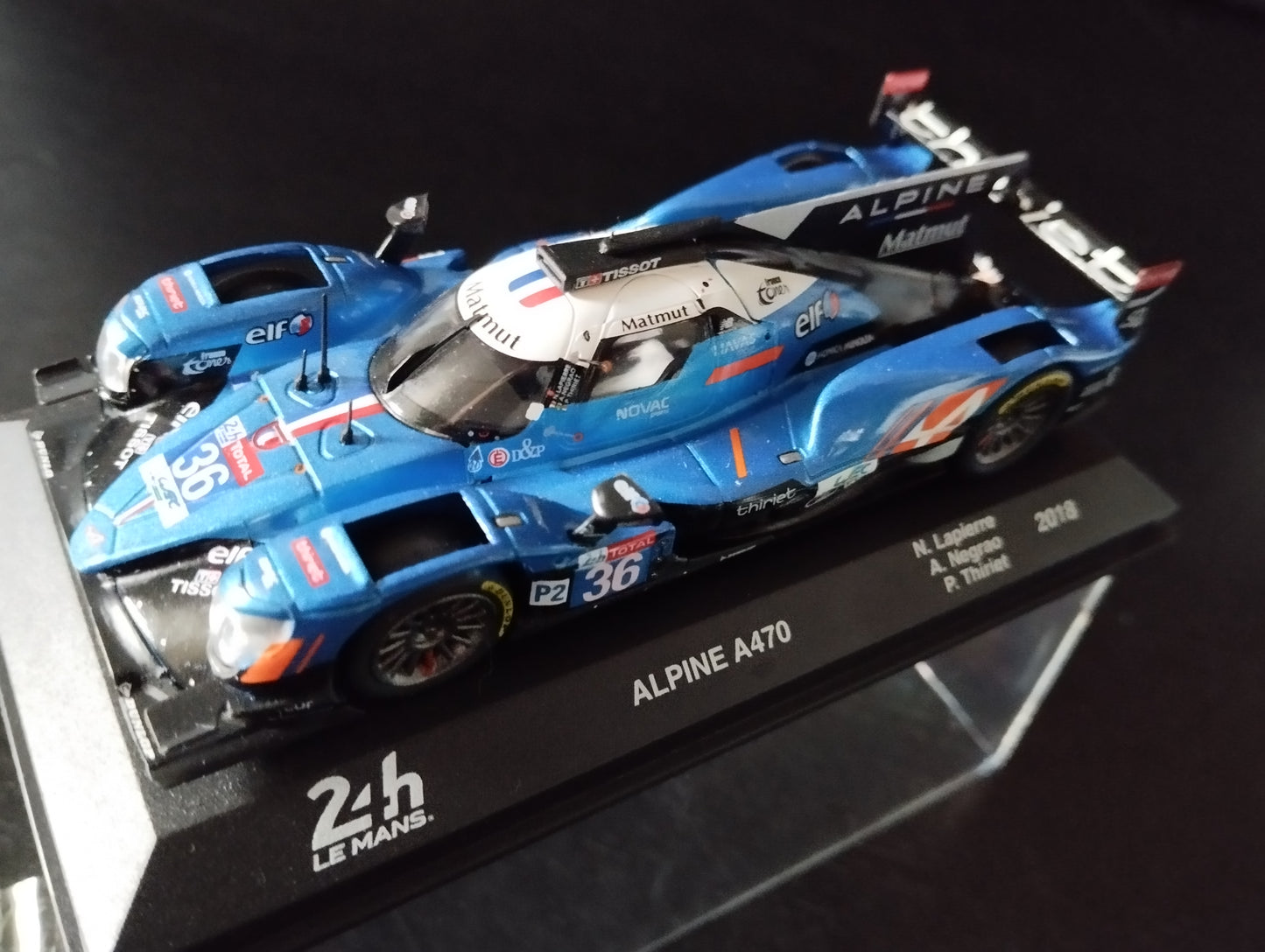 1/43 ORECA 07 Vaillante Rebellion N°13 Le Mans 2017 hachette Japon neuve