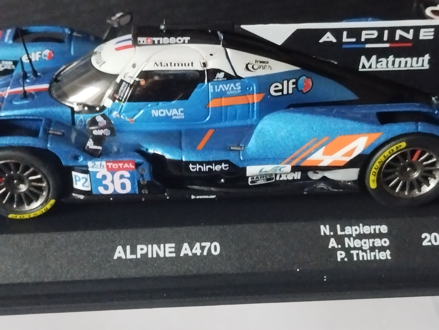 1/43 Alpine A470 24 h du mans hachette italie Gibson 2018 neuve