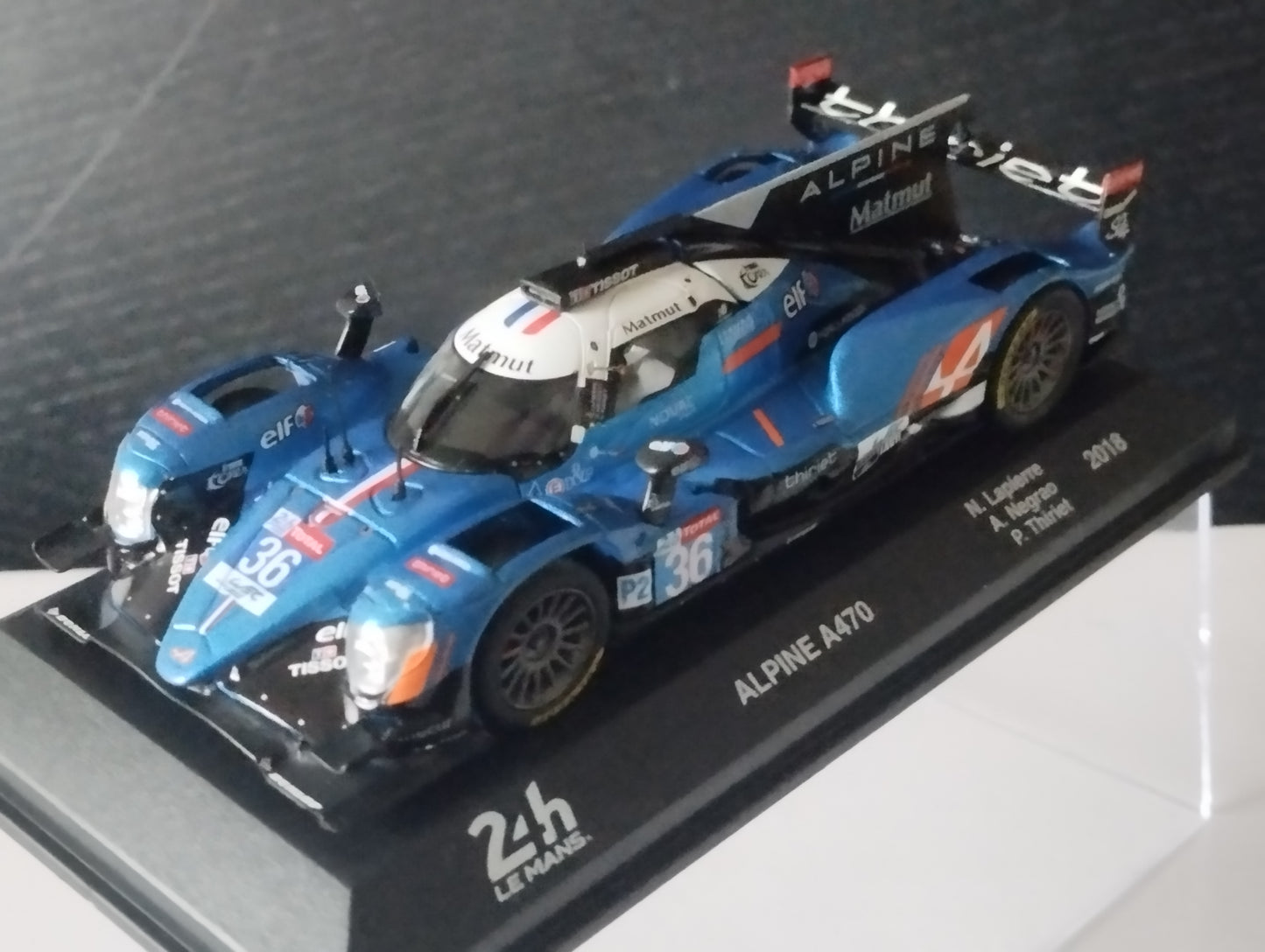 1/43 Alpine A470 24 h du mans hachette italie Gibson 2018 neuve