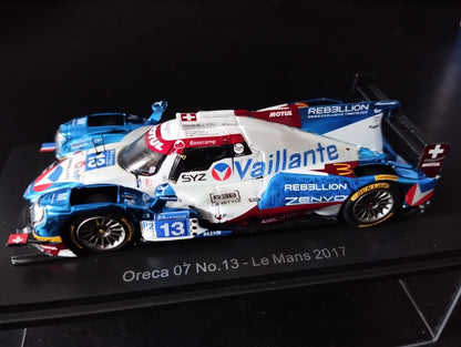 1/43 ORECA 07 Vaillante Rebellion N°13 Le Mans 2017 hachette Japon neuve