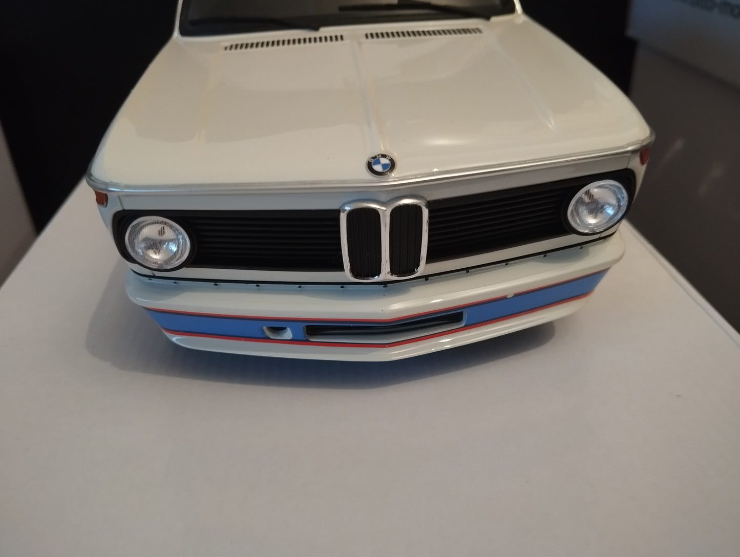 1/12 BMW 2002 Turbo Chamonix white 1974 G077 youngtimer coupé Ottomobile neuve