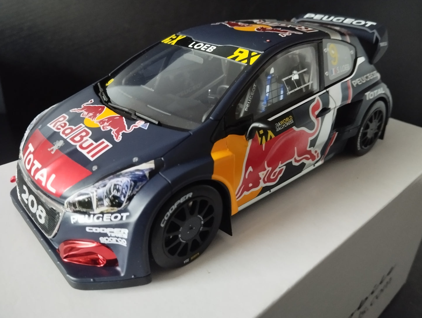 1/18 Peugeot 208 WRX belgium 2018 Ot 455 Ottomobile Neuve