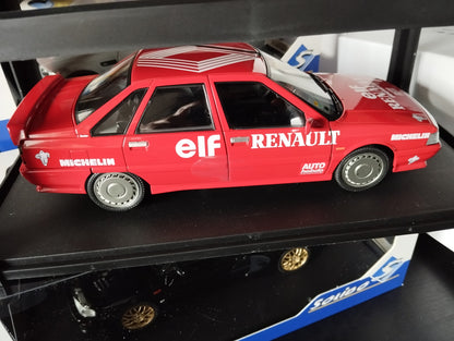 1/18 Renault 21 TURBO Mk.1 – Record de Vitesse sur Glace – 1988 Solido Neuve 
Ref : S1807707