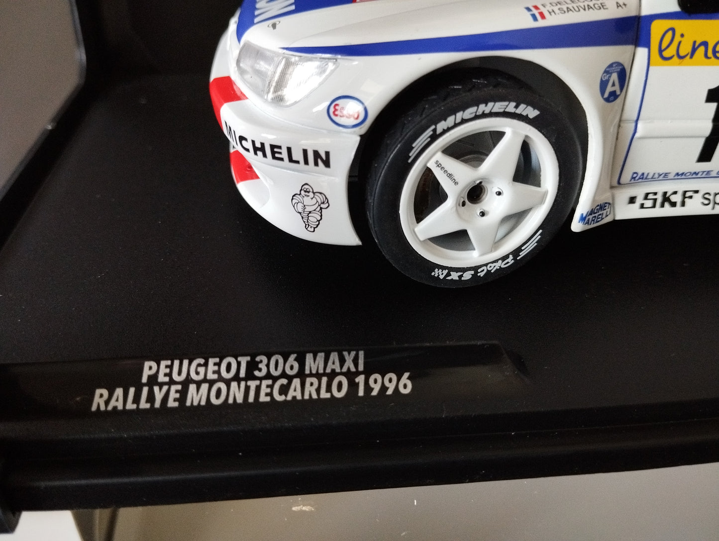 1:18 Peugeot 306 Maxi No 1 Delecour Monte Carlo 1996 Solido Neuve