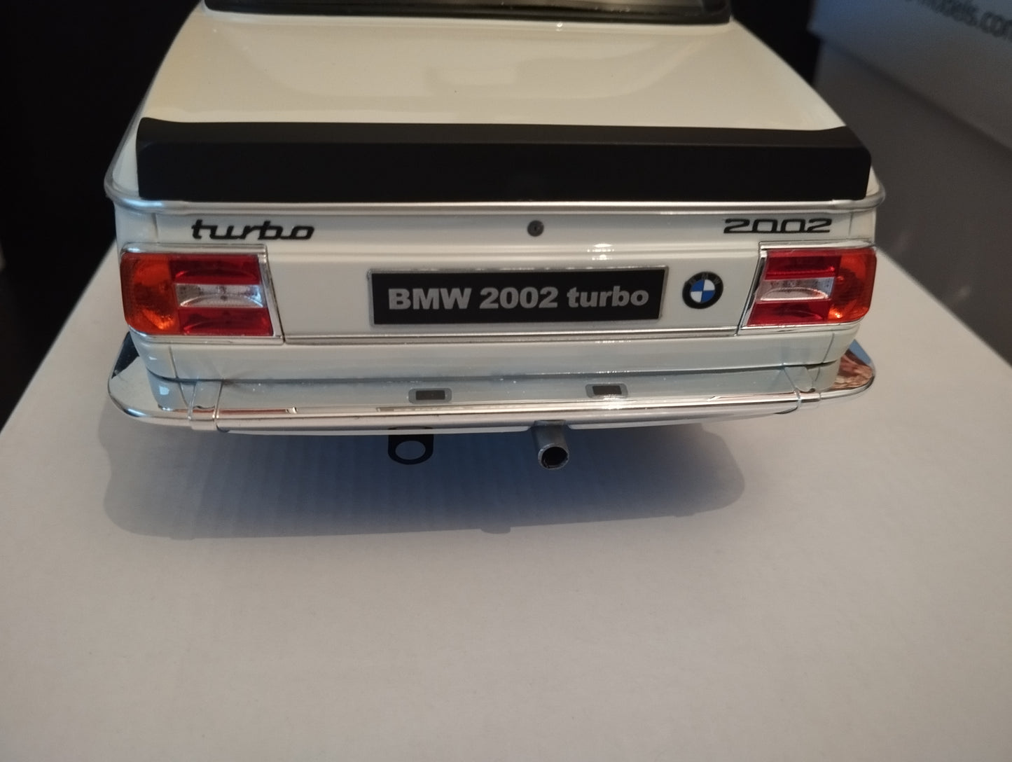 1/12 BMW 2002 Turbo Chamonix white 1974 G077 youngtimer coupé Ottomobile neuve