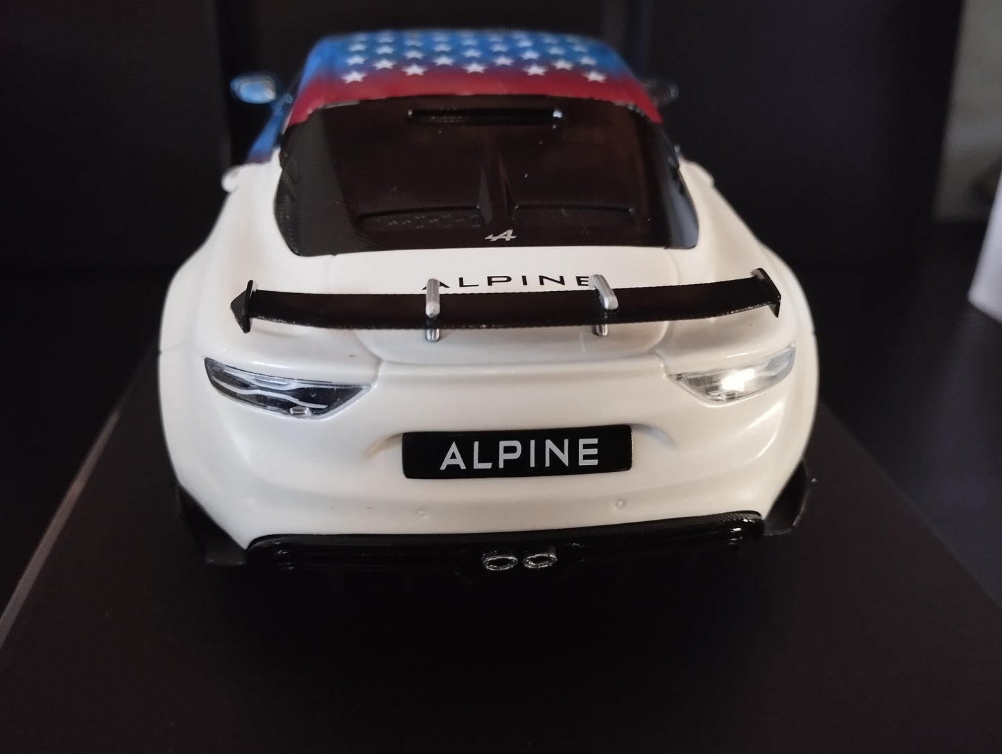 1/18 ALPINE A110 Radical US Racing 2023 Bleu