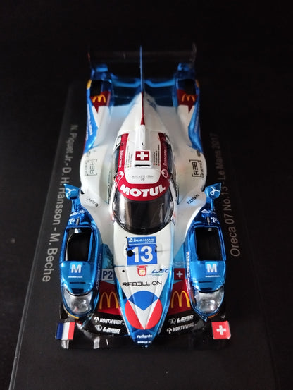 1/43 ORECA 07 Vaillante Rebellion N°13 Le Mans 2017 hachette Japon neuve