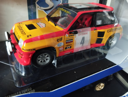 1/18 Renault 5 turbo – Tour de Corse – 1980 – #4 Ragnotti/Andrie neuve 
Ref : S1801314