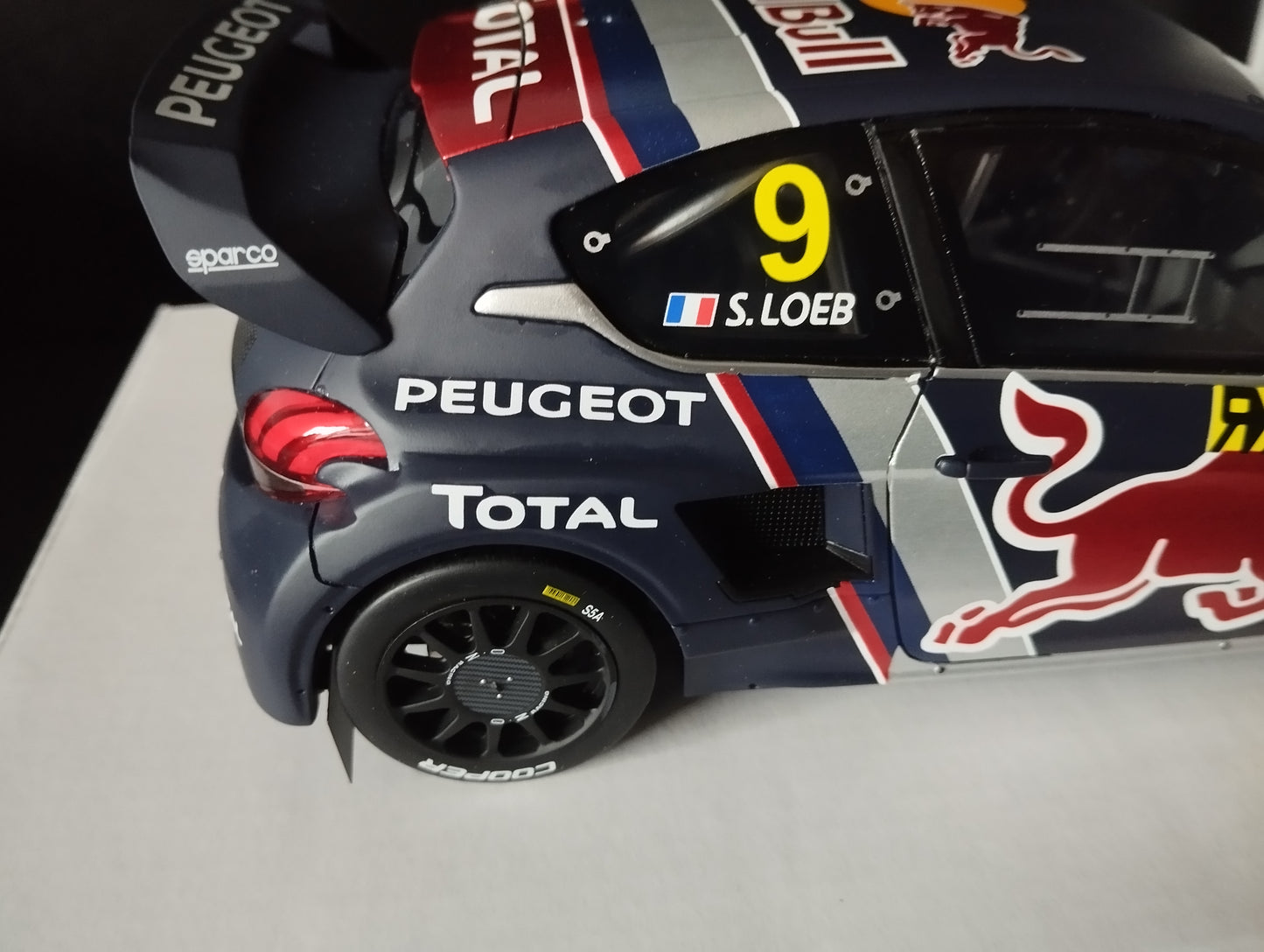 1/18 Peugeot 208 WRX belgium 2018 Ot 455 Ottomobile Neuve