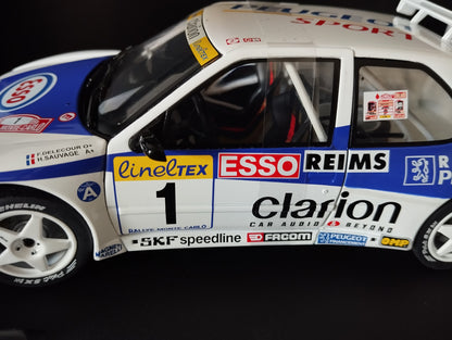 1:18 Peugeot 306 Maxi No 1 Delecour Monte Carlo 1996 Solido Neuve