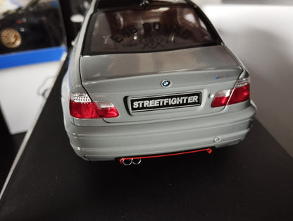 1/18 miniature voiture BMW E46 M3 coupé streetfighters nardo gris Solido Neuve