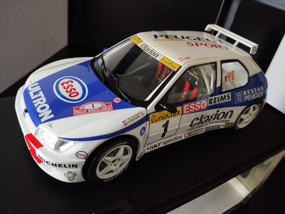 1:18 Peugeot 306 Maxi No 1 Delecour Monte Carlo 1996 Solido Neuve